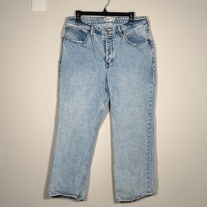 Abercrombie & Fitch Light Blue Boyfriend Jeans